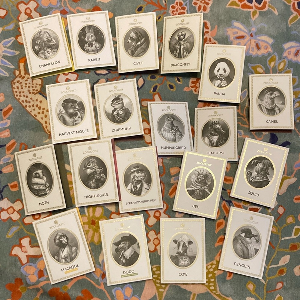 Zoologist 19 Sample Set